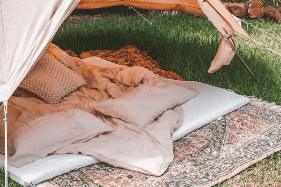 glamouröses camping einrichten