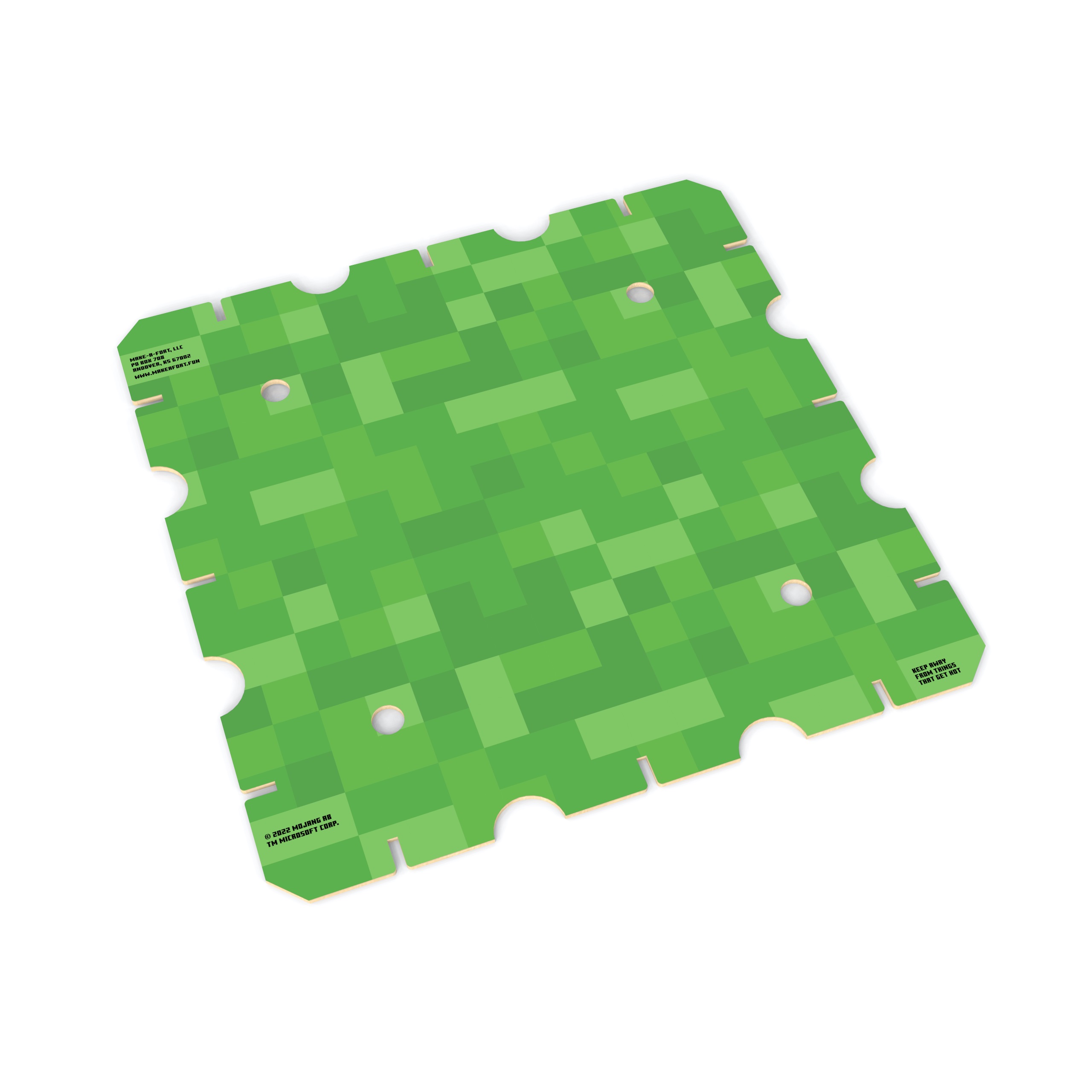 Minecraft Explorer Kit Grass Panel MakeAFort